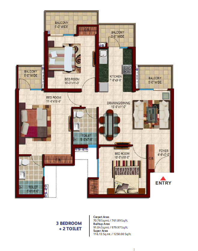 Nirala Estate Phase 2 floor plan