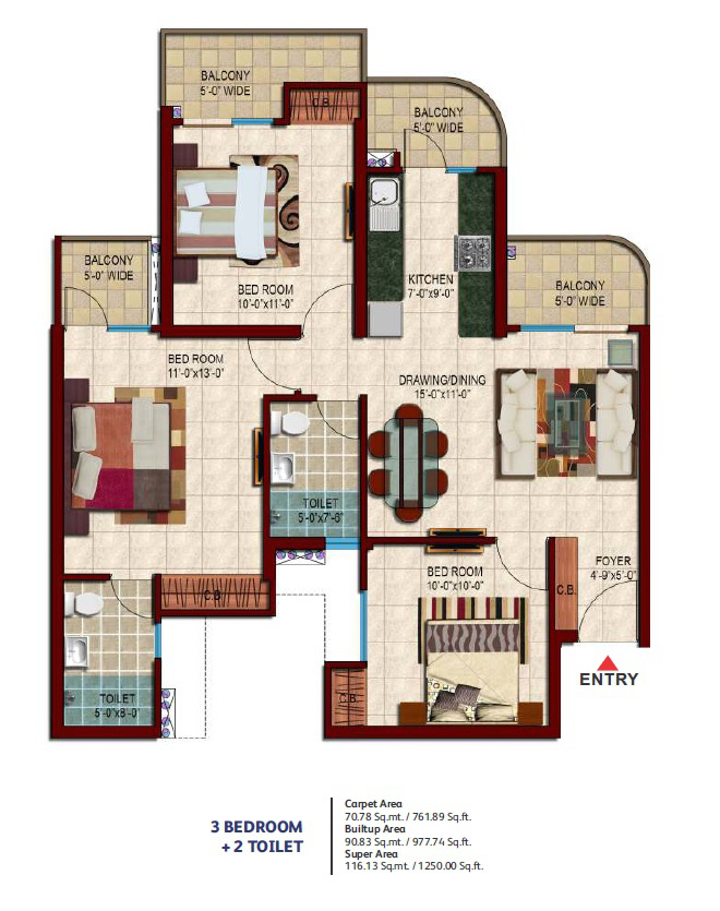 Nirala Estate Phase 2 floor plan