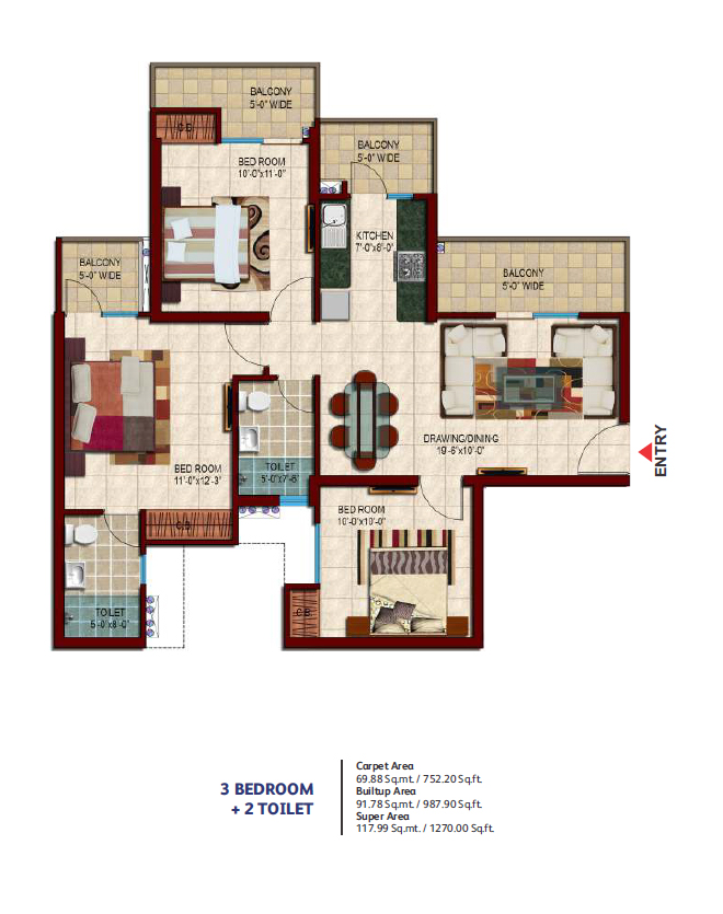 Nirala Estate Phase 2 floor plan