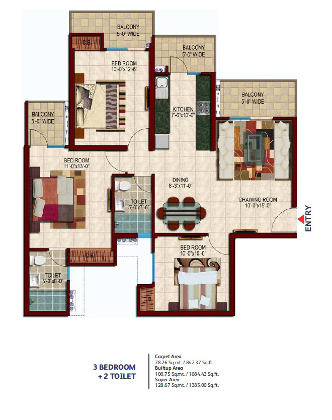 Nirala Estate Phase 2 floor plan