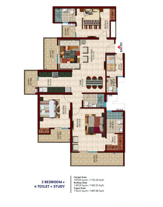 Nirala Estate Phase 2 floor plan