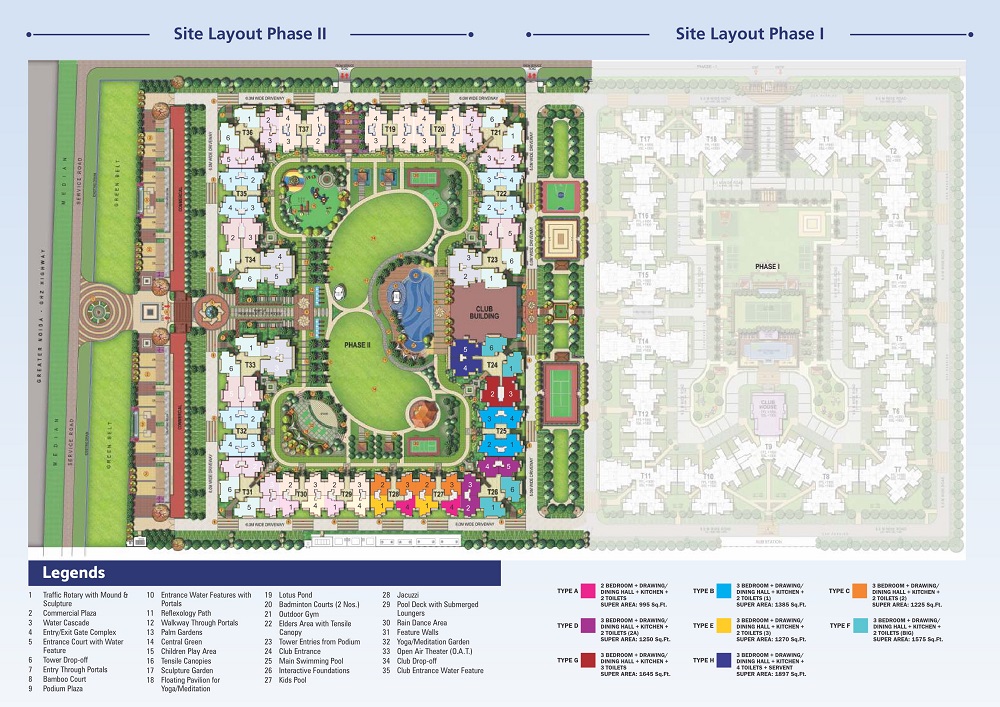 Nirala Estate Phase 2 site plan